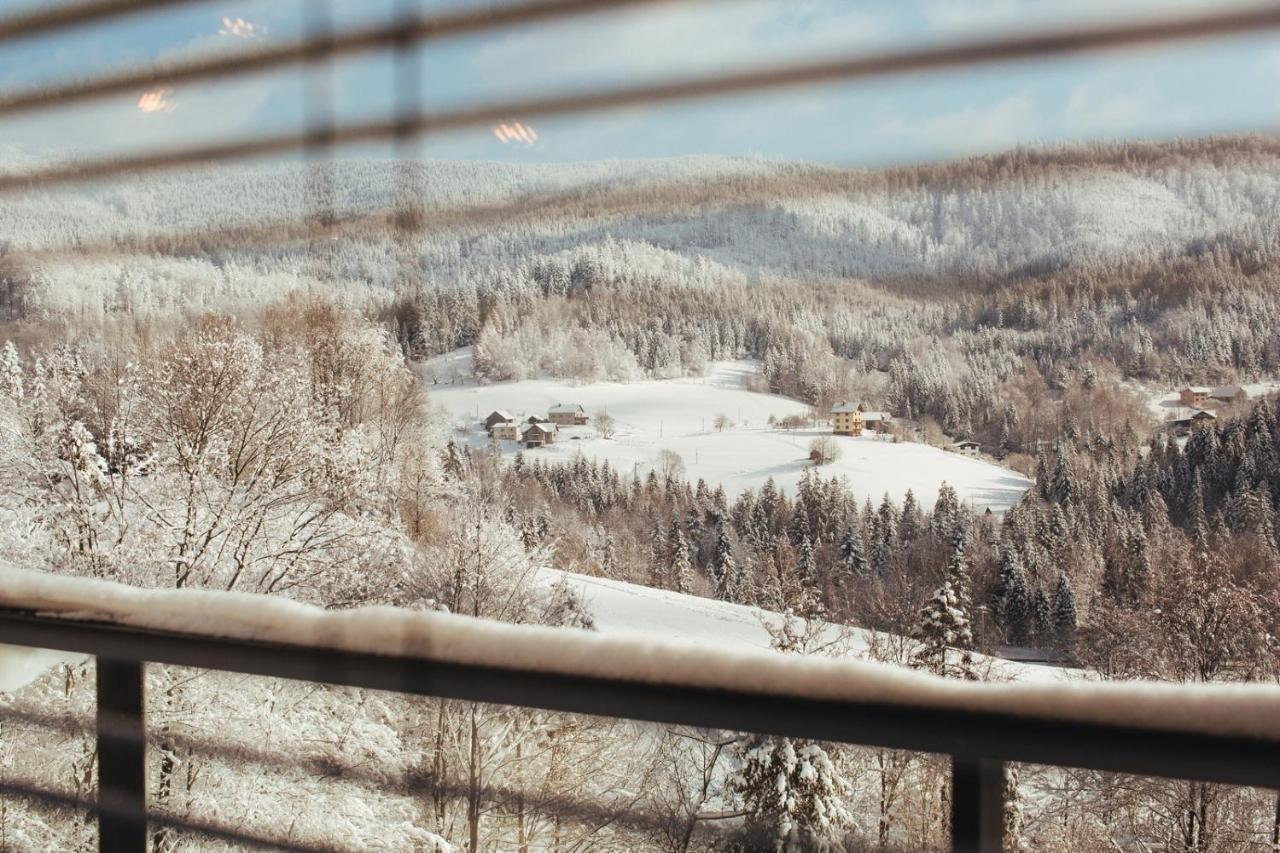 Apartamenty 'Okno Z Widokiem' Wisla Bagian luar foto